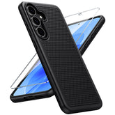 FNTCASE Für Samsung Galaxy S25 FE Stoßschutz Handyhülle Robuste Abdeckung mit rutschfester Textur